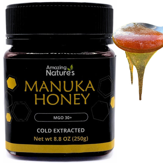 Raw Manuka Honey Organic Certified Non-GMO Daily Wellness – 8.8oz (250g)