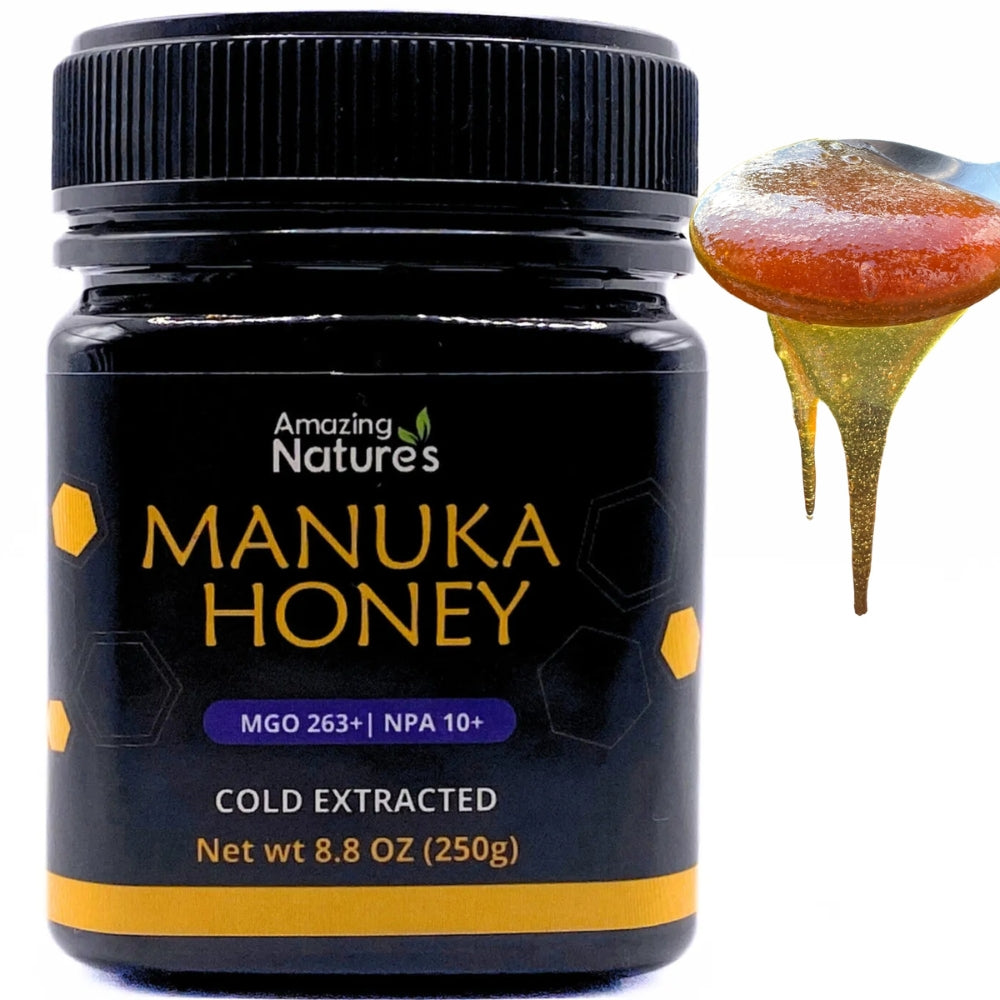 Raw Manuka Honey Organic Certified Non-GMO Daily Wellness – 8.8oz (250g)